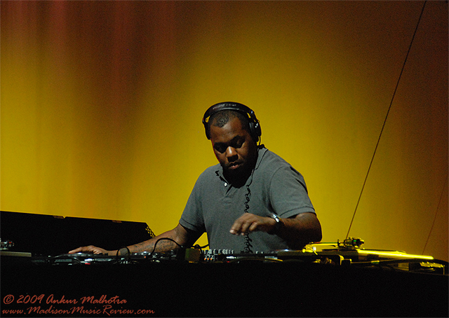 Derrick Carter, Live at Summerfest 2009, Milwaukee - photo by Ankur Malhotra