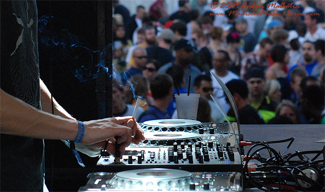 Adam Beyer at the Beatport Stage - Movement 2009 - photo by Ankur Malhotra