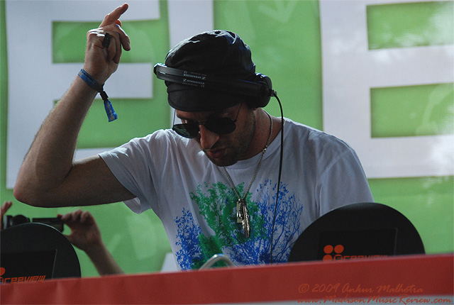 Damian Lazarus at the Beatport Stage - Movement 2009 - photo by Ankur Malhotra