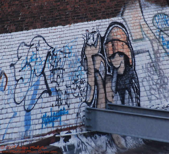 Graffiti - Detroit MI - photo by Ankur Malhotra