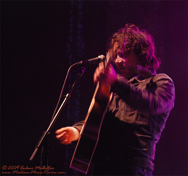 Jeff Tweedy with Wilco at 10,000 Lakes Festival July 23, 2009 - photo by Ankur Malhotra
