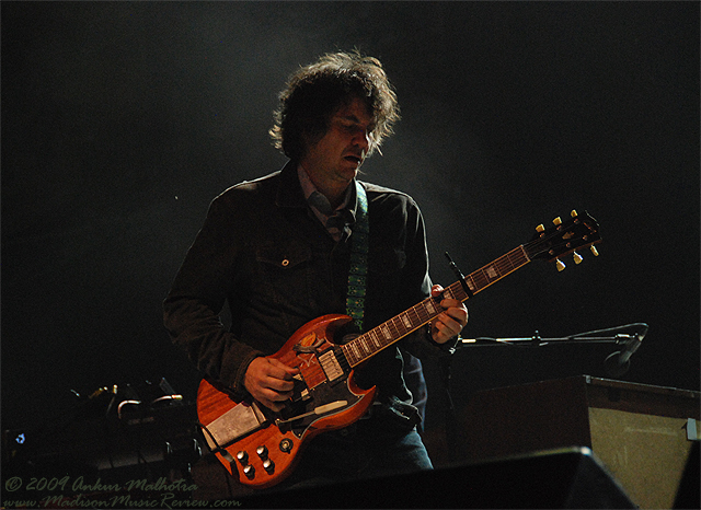 Jeff Tweedy with Wilco at 10,000 Lakes Festival July 23, 2009 - photo by Ankur Malhotra