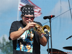 Ozomatli @ 10,000 Lakes Festival, July 25, 2009 - photo by Ankur Malhotra