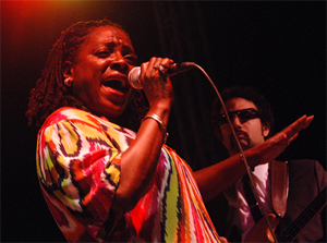 Sharon Jones + The Dap Kings @ 10,000 Lakes Festival, July 25, 2009 - photo by Ankur Malhotra