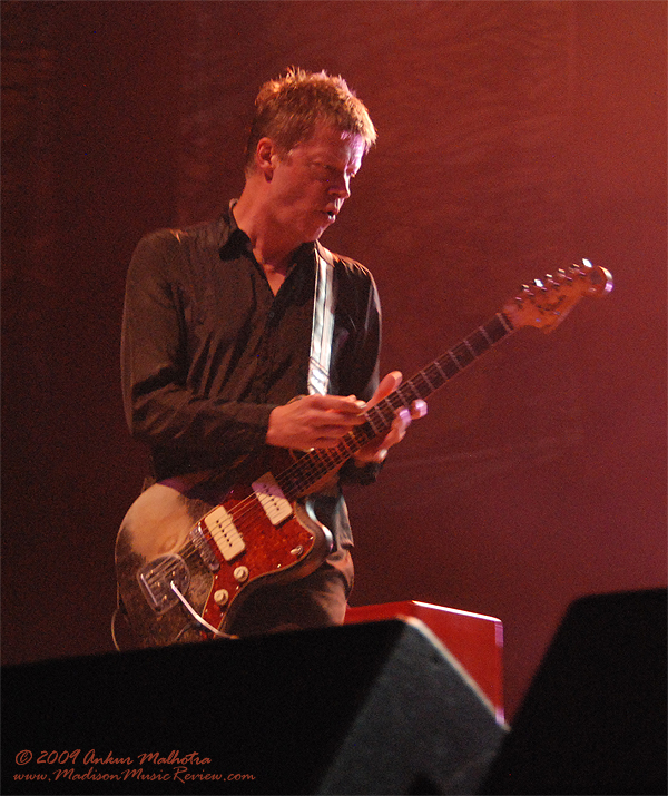 Nels Cline with Wilco at 10,000 Lakes Festival July 23, 2009 - photo by Ankur Malhotra