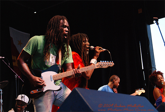 Boukman Eksperyans, Live at La Fete de Marquette 2009 in Madison, Wisconsin, July 10, 2009, Photos and review by Ankur Malhotra