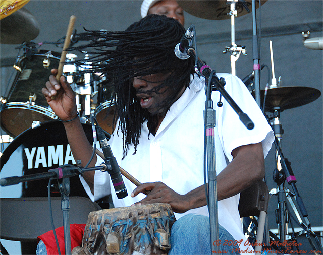 Boukman Eksperyans, Live at La Fete de Marquette 2009 in Madison, Wisconsin, July 10, 2009, Photos and review by Ankur Malhotra