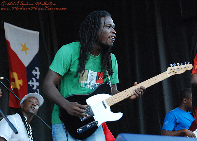 Boukman Eksperyans, Live at La Fete de Marquette 2009 in Madison, Wisconsin, July 10, 2009, Photos and review by Ankur Malhotra