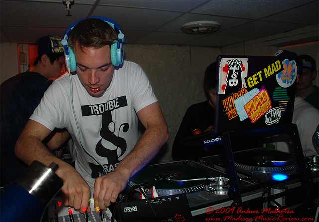 Diplo - house party in Madison April 2009 - photo by Ankur Malhotra