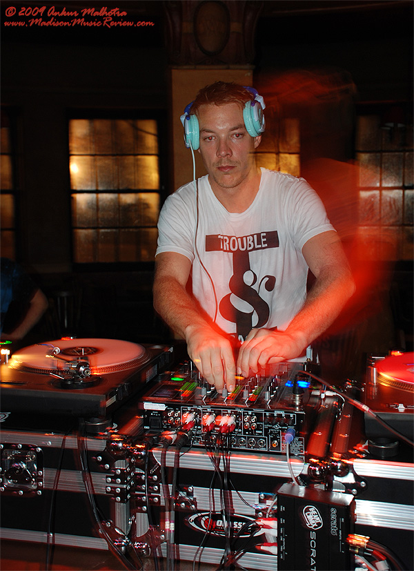 Diplo - UW Rathskeller, April 2009 - photo by Ankur Malhotra