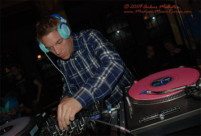 Diplo - UW Rathskeller, April 2009 - photo by Ankur Malhotra