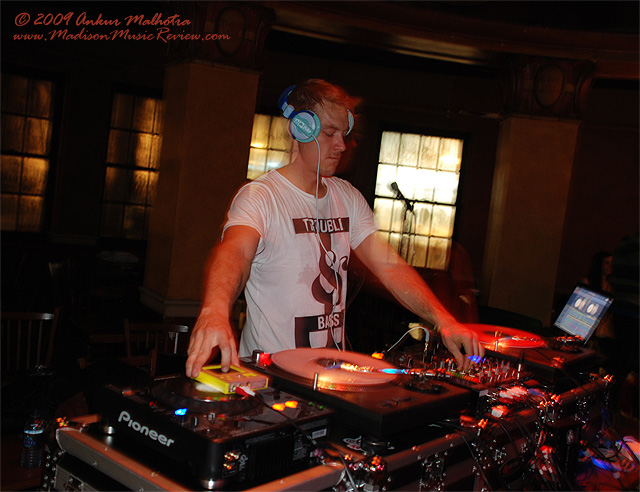 Diplo - UW Rathskeller, April 2009 - photo by Ankur Malhotra