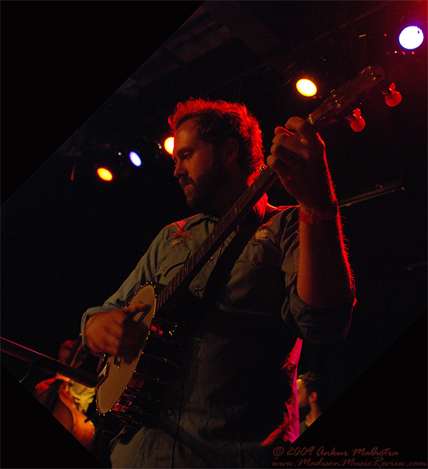 Great Lake Swimmers, live at High Noon Saloon - photo by Ankur Malhotra