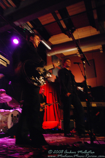 Gutter Twins - Greg Dulli, Mark Lanegan, Live at The High Noon Saloon in Madison, Wisconsin, March 9, 2008, Photos by Ankur Malhotra