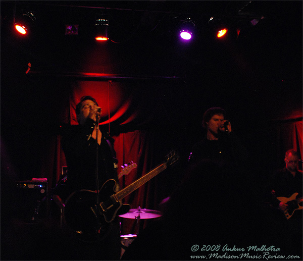 Gutter Twins - Greg Dulli, Mark Lanegan, Live at The High Noon Saloon in Madison, Wisconsin, March 9, 2008, Photos by Ankur Malhotra