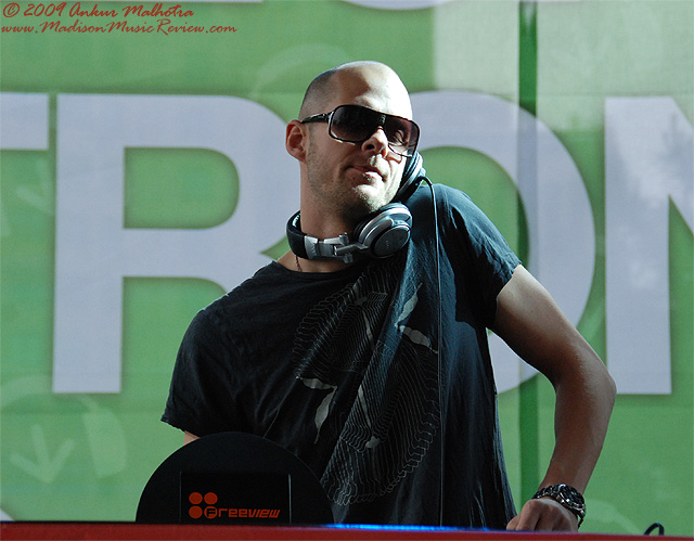 Adam Beyer, May 23, 2009. Movement 2009 - photo by Ankur Malhotra