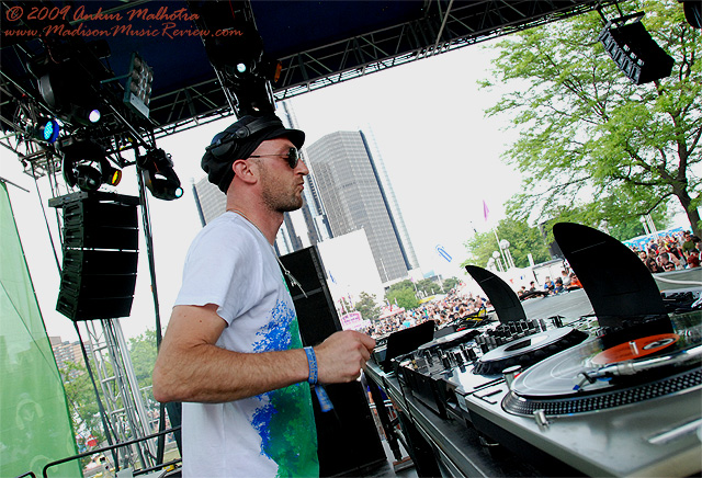 Damian Lazarus at Movement 2009 - photo by Ankur Malhotra