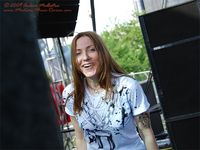 Ellen Allien at the Beatport Stage - Movement 2009 - photo by Ankur Malhotra