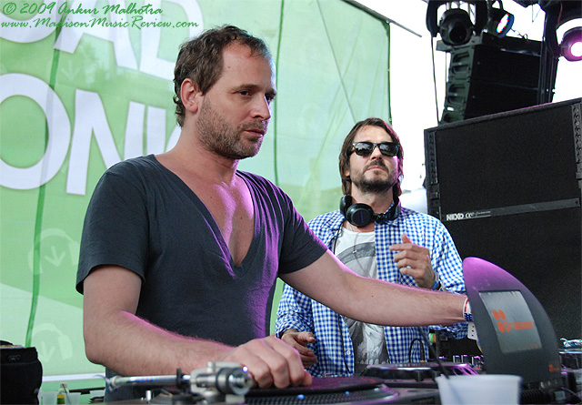 Tiefschwarz at the Beatport stage - Movement 2009 - photo by Ankur Malhotra