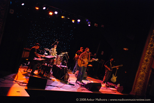 New Monsoon, Live at the Majestci, Madison, May 11, 2008 - photo by Ankur Malhotra www.madisonmusicreview.com