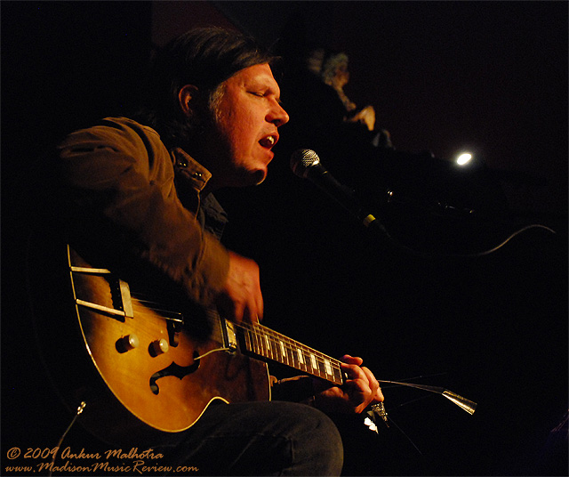 Richard Buckner at the High Noon Saloon, Madison WI - photo by Ankur Malhotra