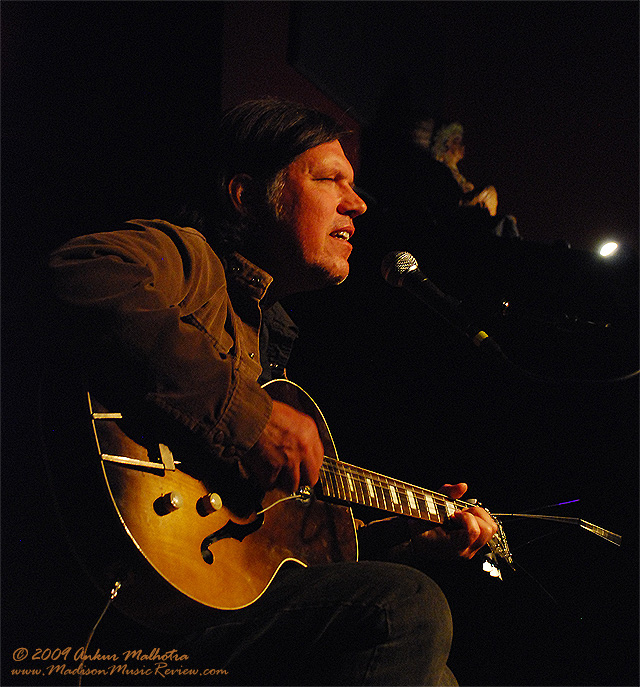 Richard Buckner at the High Noon Saloon, Madison WI - photo by Ankur Malhotra