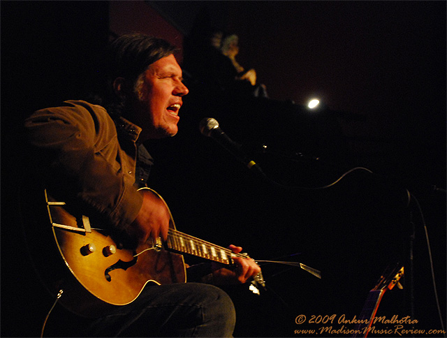 Richard Buckner at the High Noon Saloon, Madison WI - photo by Ankur Malhotra