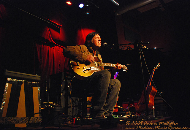 Richard Buckner at the High Noon Saloon, Madison WI - photo by Ankur Malhotra