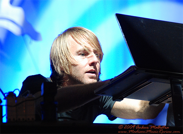 Richie Hawtin, Live at Summerfest Milwaukee,  July 2, 2009 - photo by Ankur Malhotra