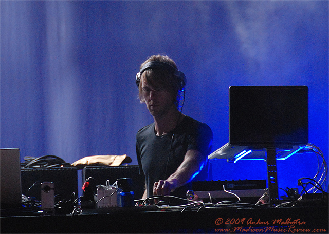 Richie Hawtin, Live at Summerfest Milwaukee,  July 2, 2009 - photo by Ankur Malhotra