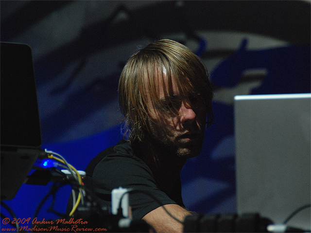 Richie Hawtin, Live at Summerfest Milwaukee,  July 2, 2009 - photo by Ankur Malhotra