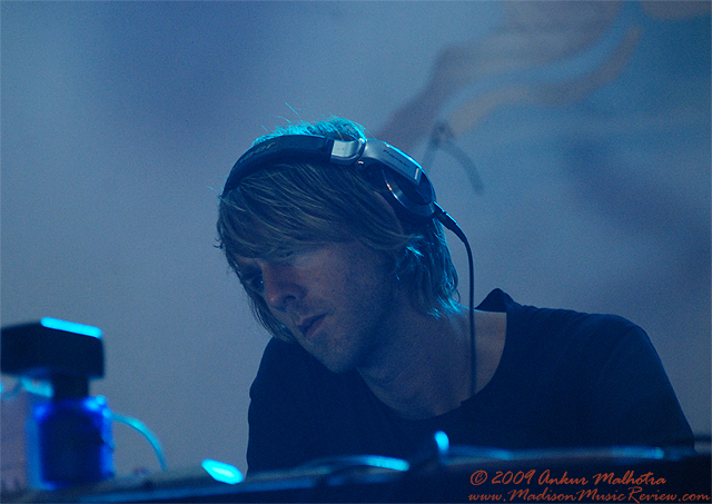 Richie Hawtin, Live at Summerfest Milwaukee,  July 2, 2009 - photo by Ankur Malhotra