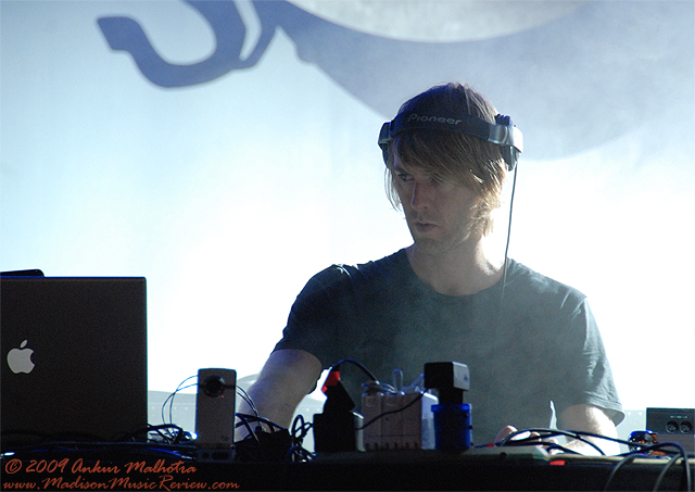Richie Hawtin, Live at Summerfest Milwaukee, July 2, 2009 - photo by Ankur Malhotra