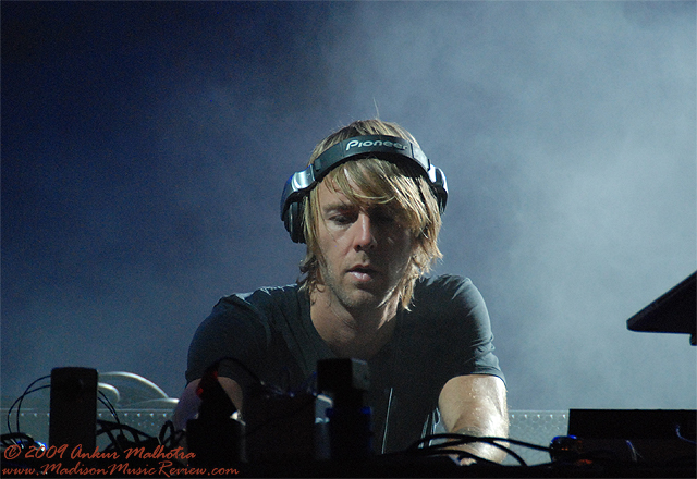 Richie Hawtin, Live at Summerfest Milwaukee,  July 2, 2009 - photo by Ankur Malhotra