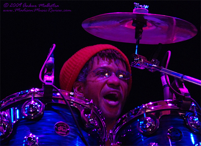 Sly Dunbar, Live at The Barrymore in Madison, Wisconsin, June 10, 2009, Photos and review by Ankur Malhotra